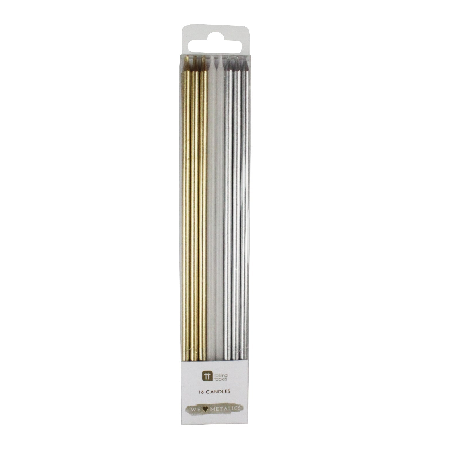 METALLIC MIX | TALL CANDLES - OTHERLETTERS