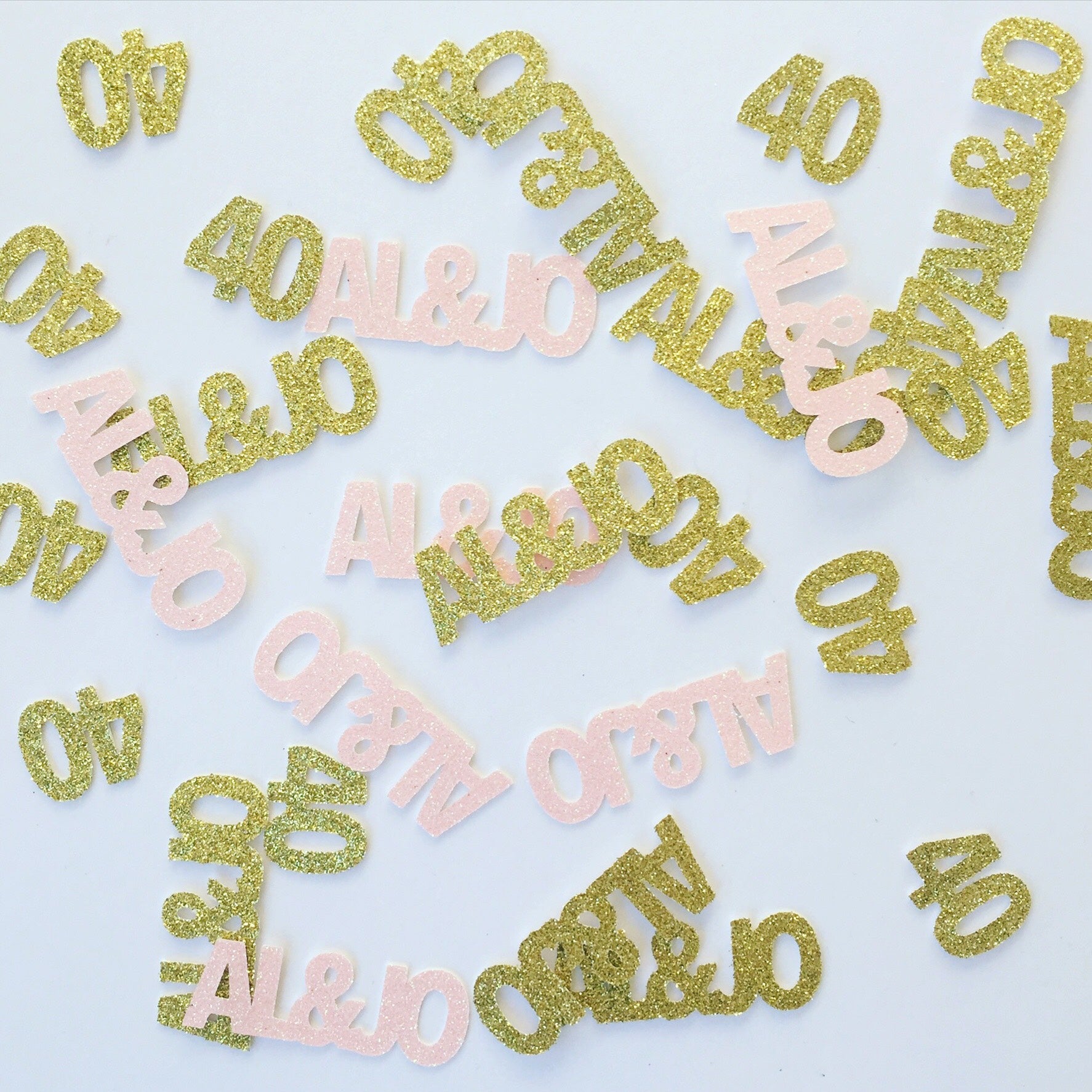 NAME & AGE | BESPOKE CONFETTI - OTHERLETTERS