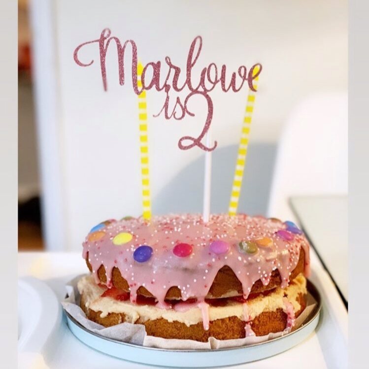 NAME IS AGE | CAKE TOPPER | MARLOWE FONT - OTHERLETTERS
