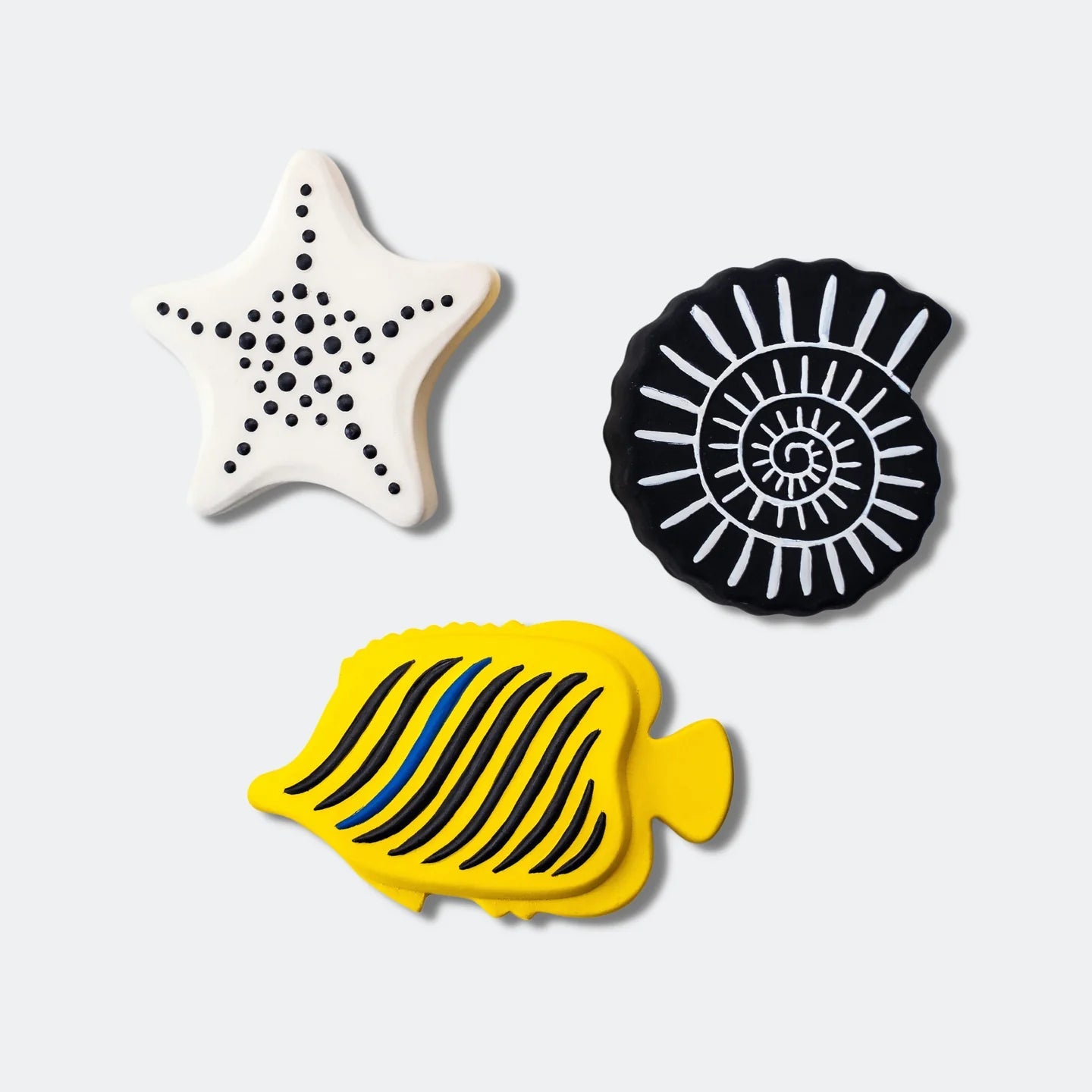 NATURAL RUBBER BATH TOYS 3 - PACK - Suitable from birth | BY ETTA LOVES - OTHERLETTERS