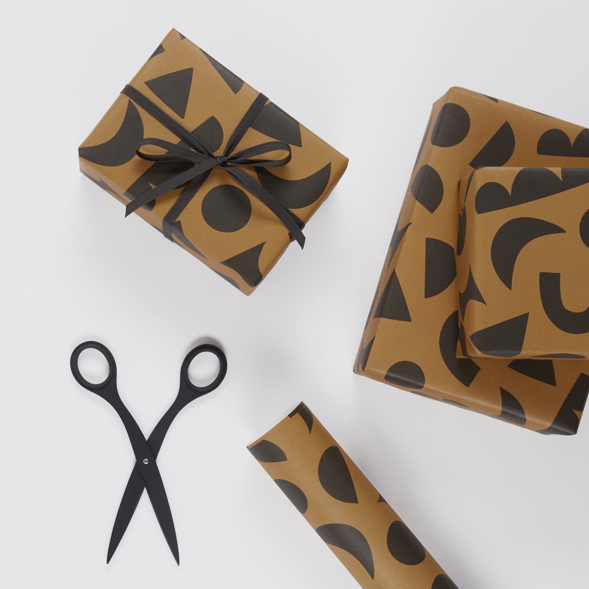 ODD SHAPES WRAP | TURMERIC | 3 SHEETS - OTHERLETTERS