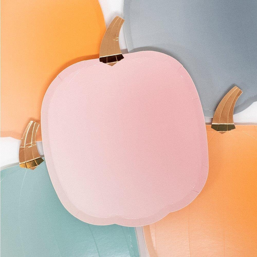 OMBRE PASTEL PUMPKIN | PAPER PLATES - OTHERLETTERS