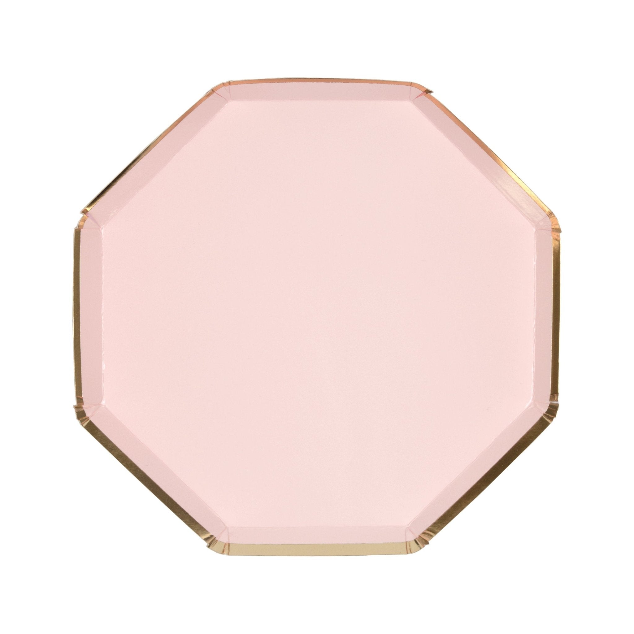 PALE PINK | SMALL PAPER PLATES - OTHERLETTERS