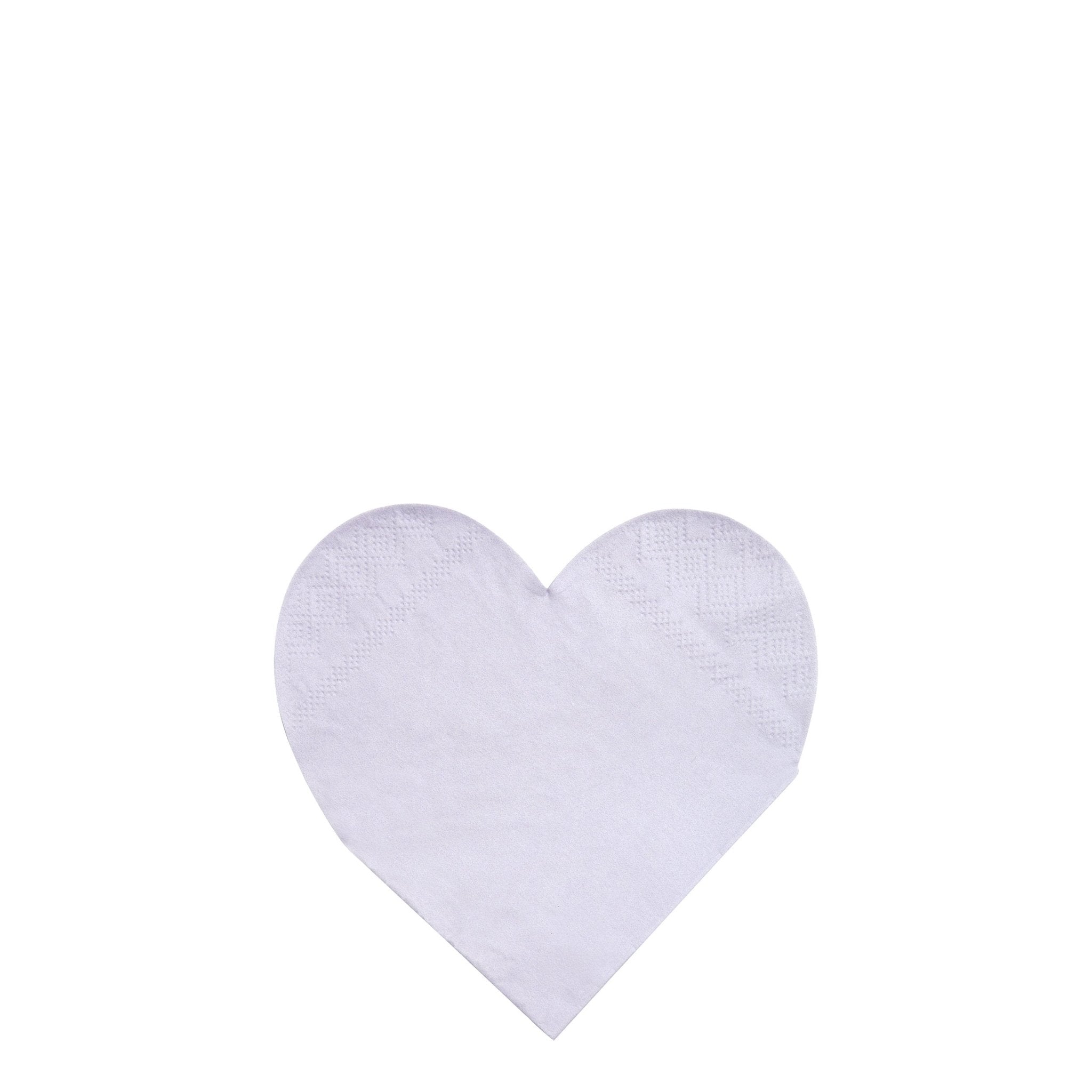 PARTY PALETTE HEART NAPKINS - OTHERLETTERS