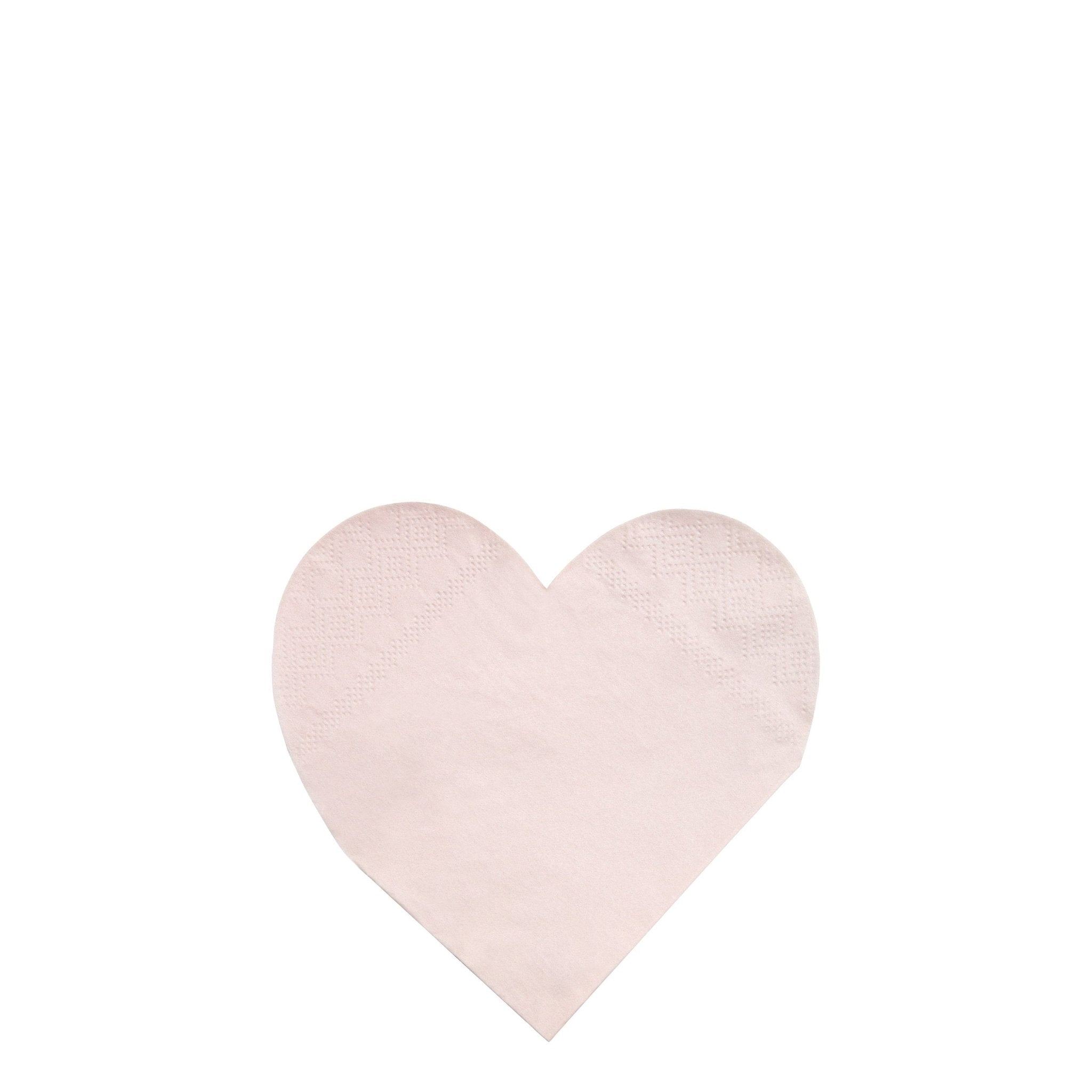 PARTY PALETTE HEART NAPKINS - OTHERLETTERS