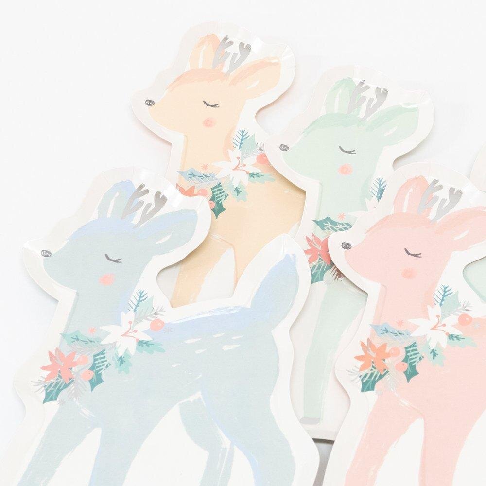 PASTEL DEER | PAPER PLATES - OTHERLETTERS