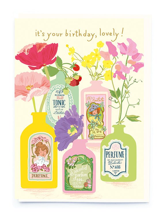 PERFUME BOTTLES | CARD BY NOI - OTHERLETTERS