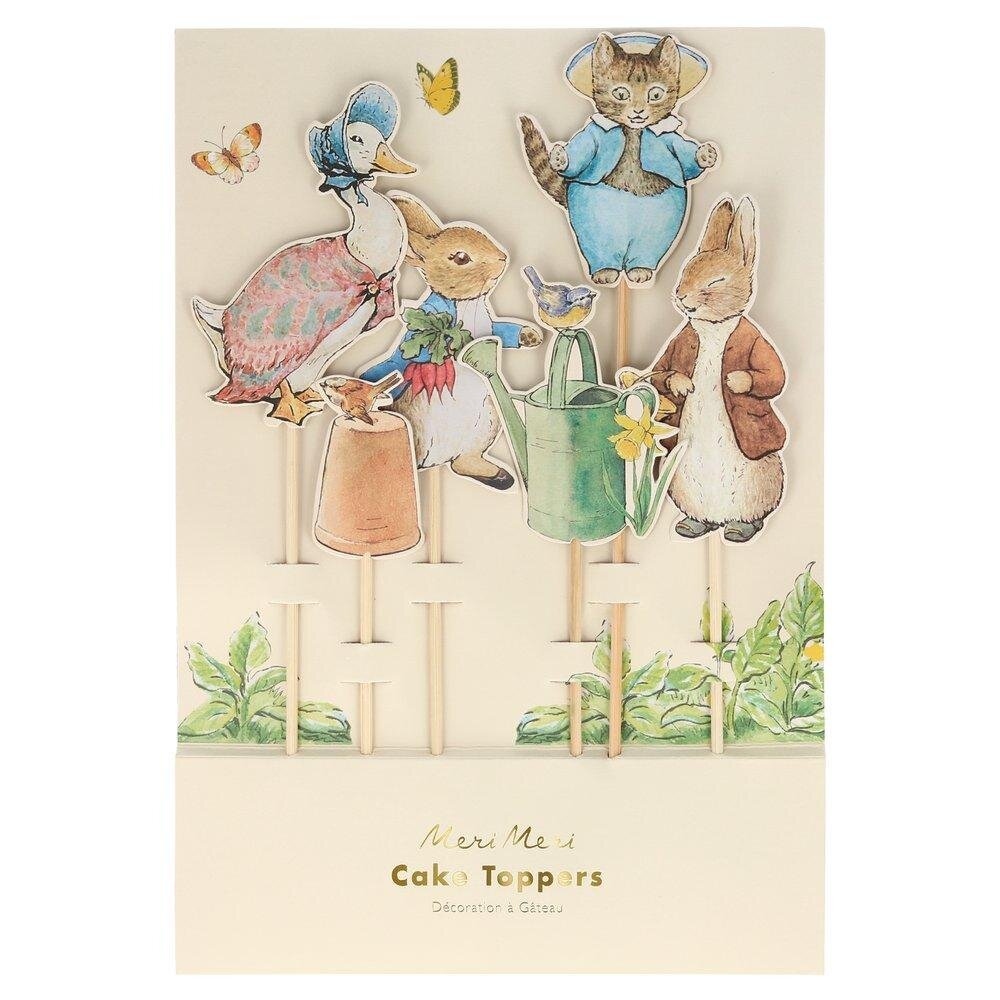 PETER RABBIT & FRIENDS CAKE TOPPERS - OTHERLETTERS