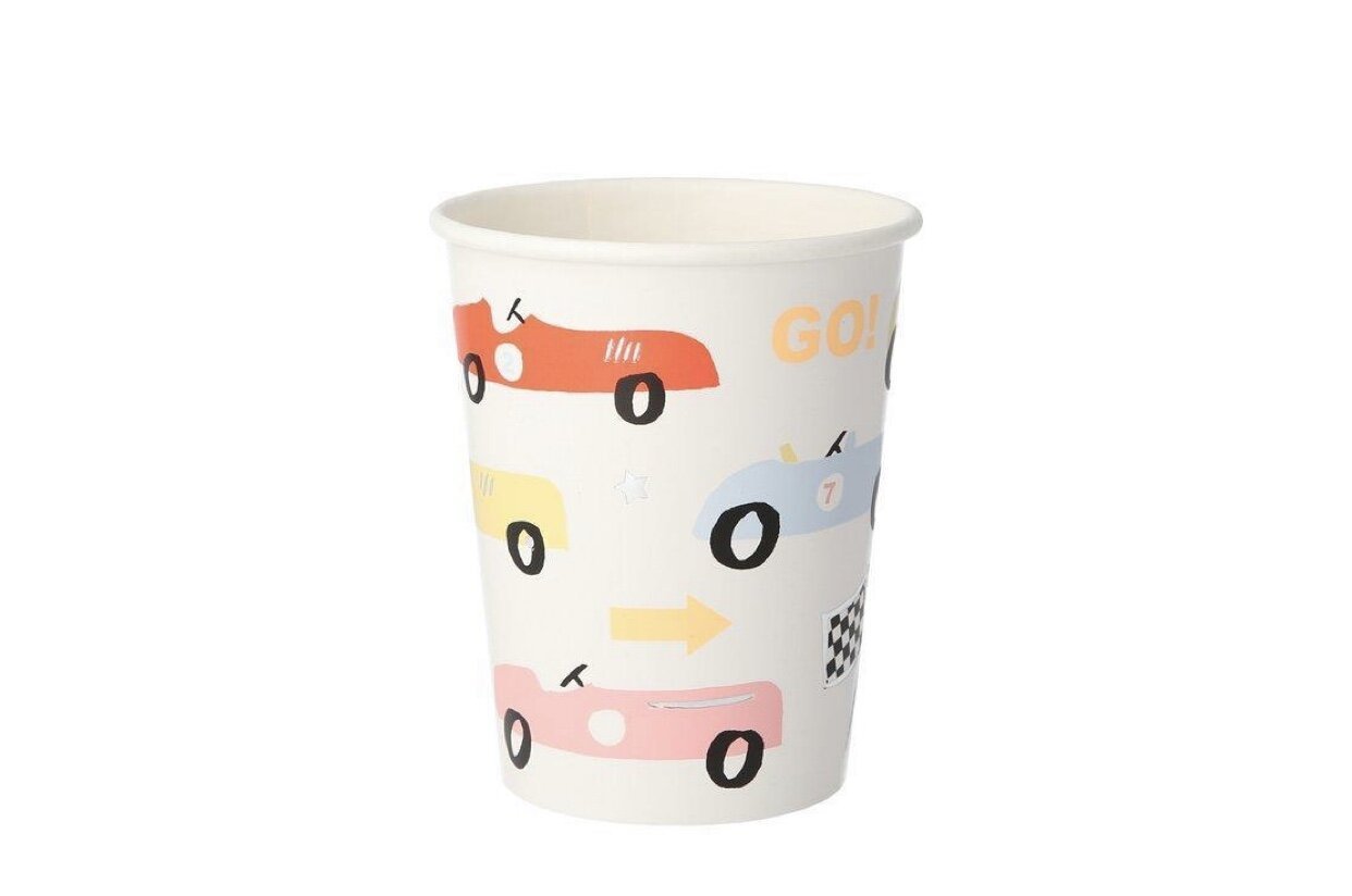 RACE CARS | PAPER CUPS - OTHERLETTERS