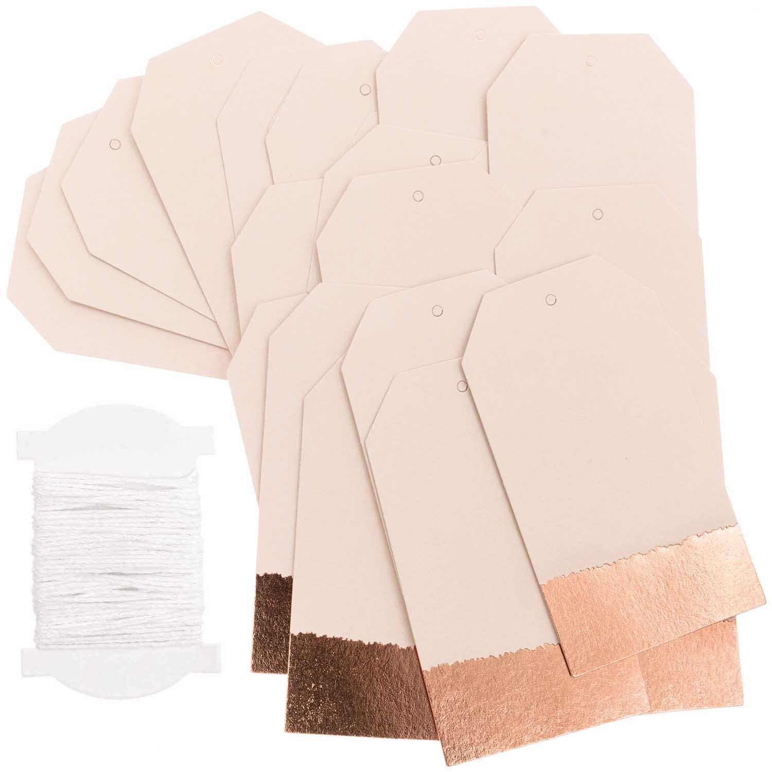 ROSE GOLD/ PINK GIFT TAGS - OTHERLETTERS