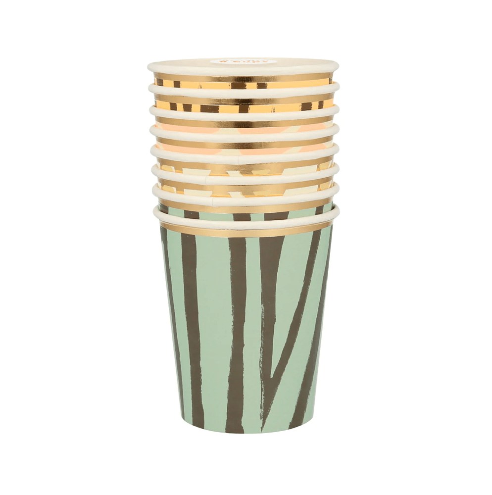 SAFARI ANIMAL PRINT | PAPER CUPS - OTHERLETTERS