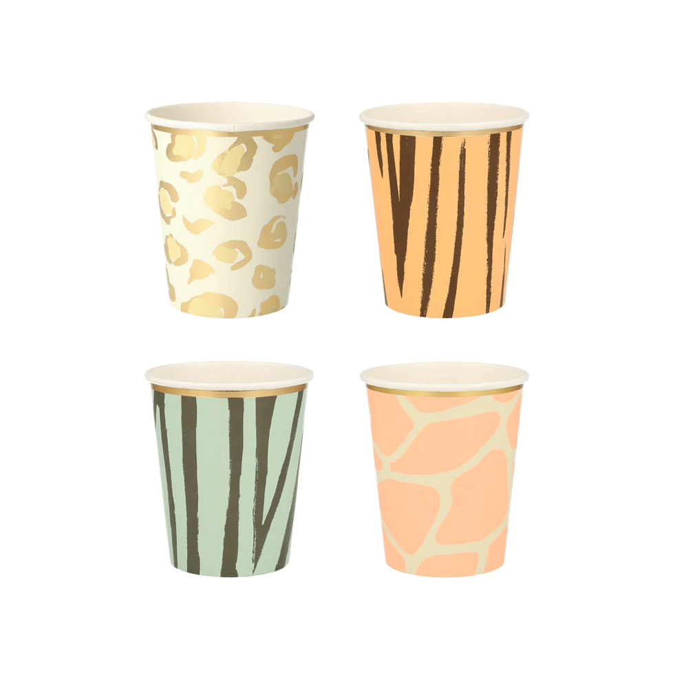 SAFARI ANIMAL PRINT | PAPER CUPS - OTHERLETTERS