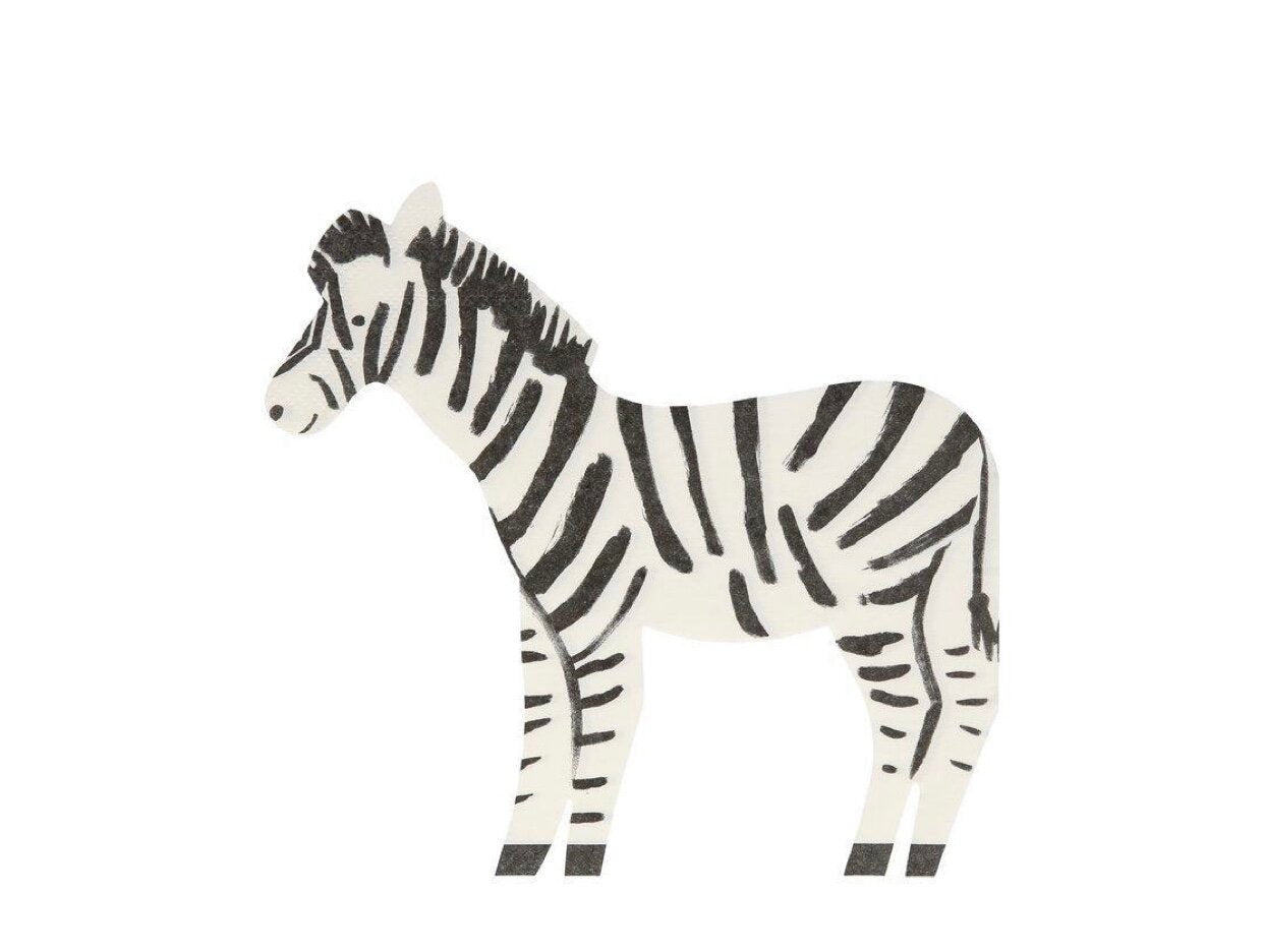 SAFARI ZEBRA | NAPKINS - OTHERLETTERS