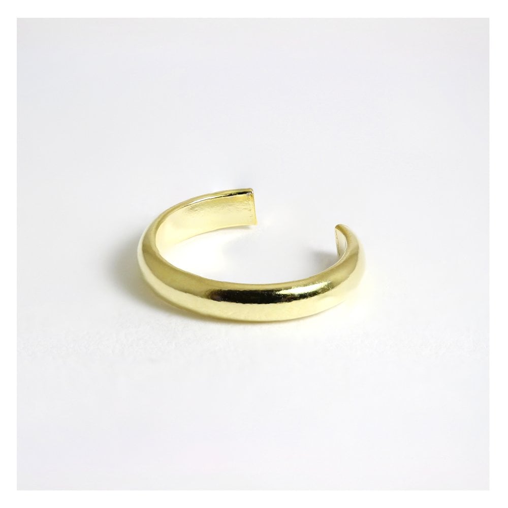 SILVER PLATED GOLD EAR CUFF - OTHERLETTERS