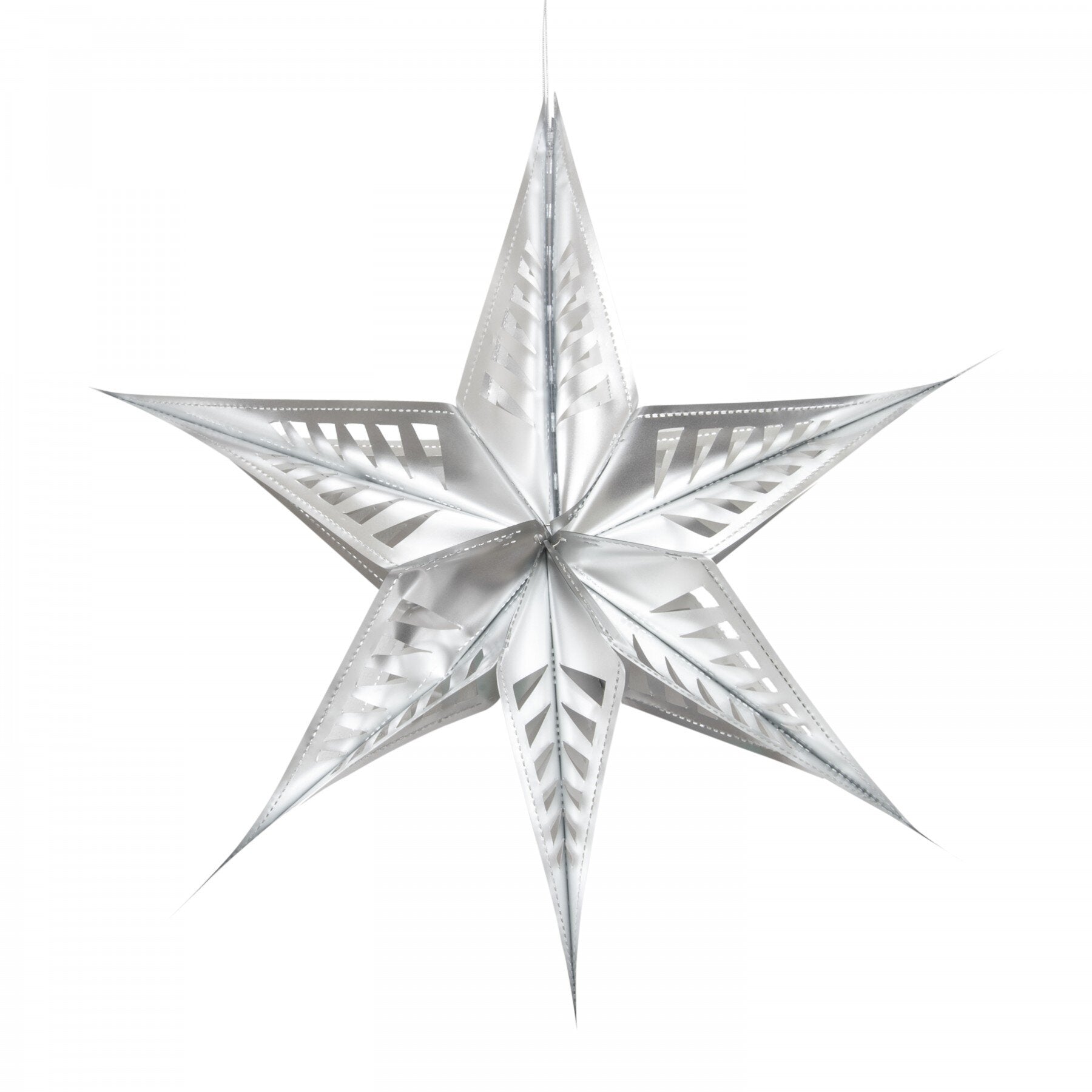 SILVER RECYCLED PLASTIC STAR - OTHERLETTERS