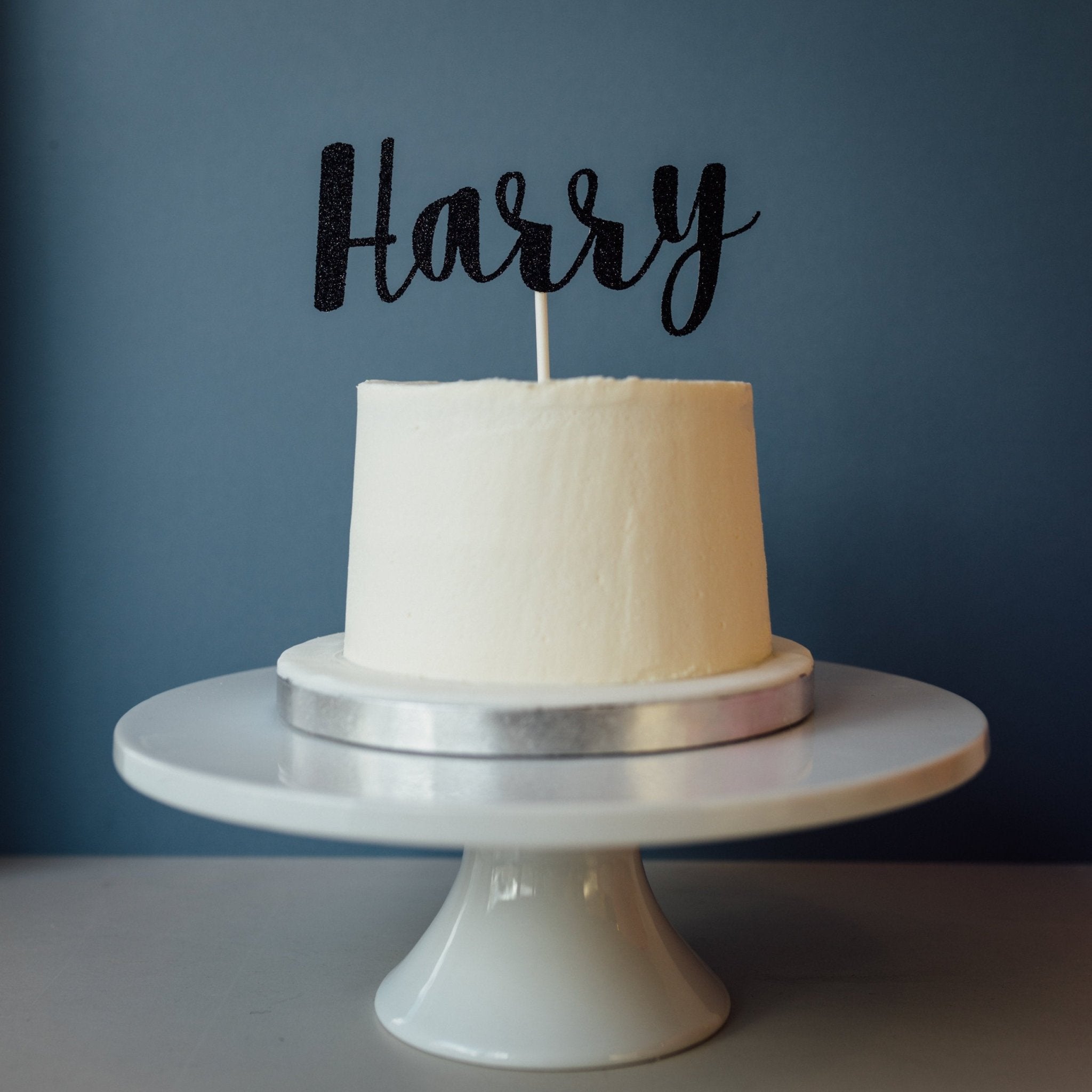 SINGLE NAME | CAKE TOPPER | NANCY FONT - OTHERLETTERS