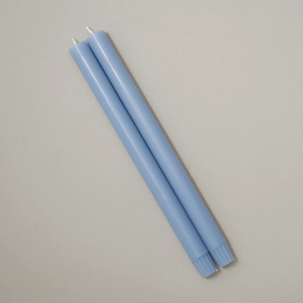 SKY BLUE DINING CANDLES (PAIR) - OTHERLETTERS