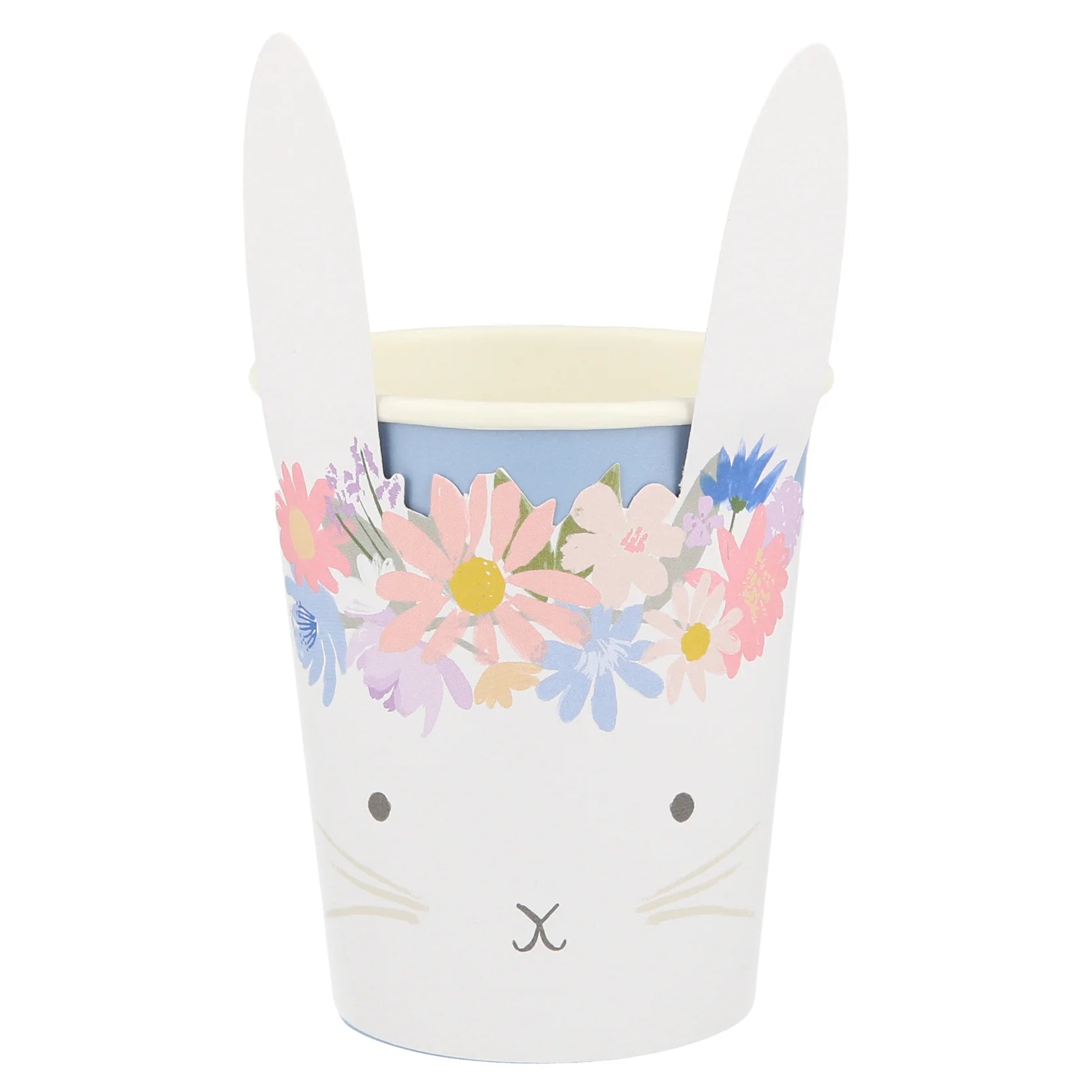 SPRING FLORAL BUNNY CUPS - OTHERLETTERS