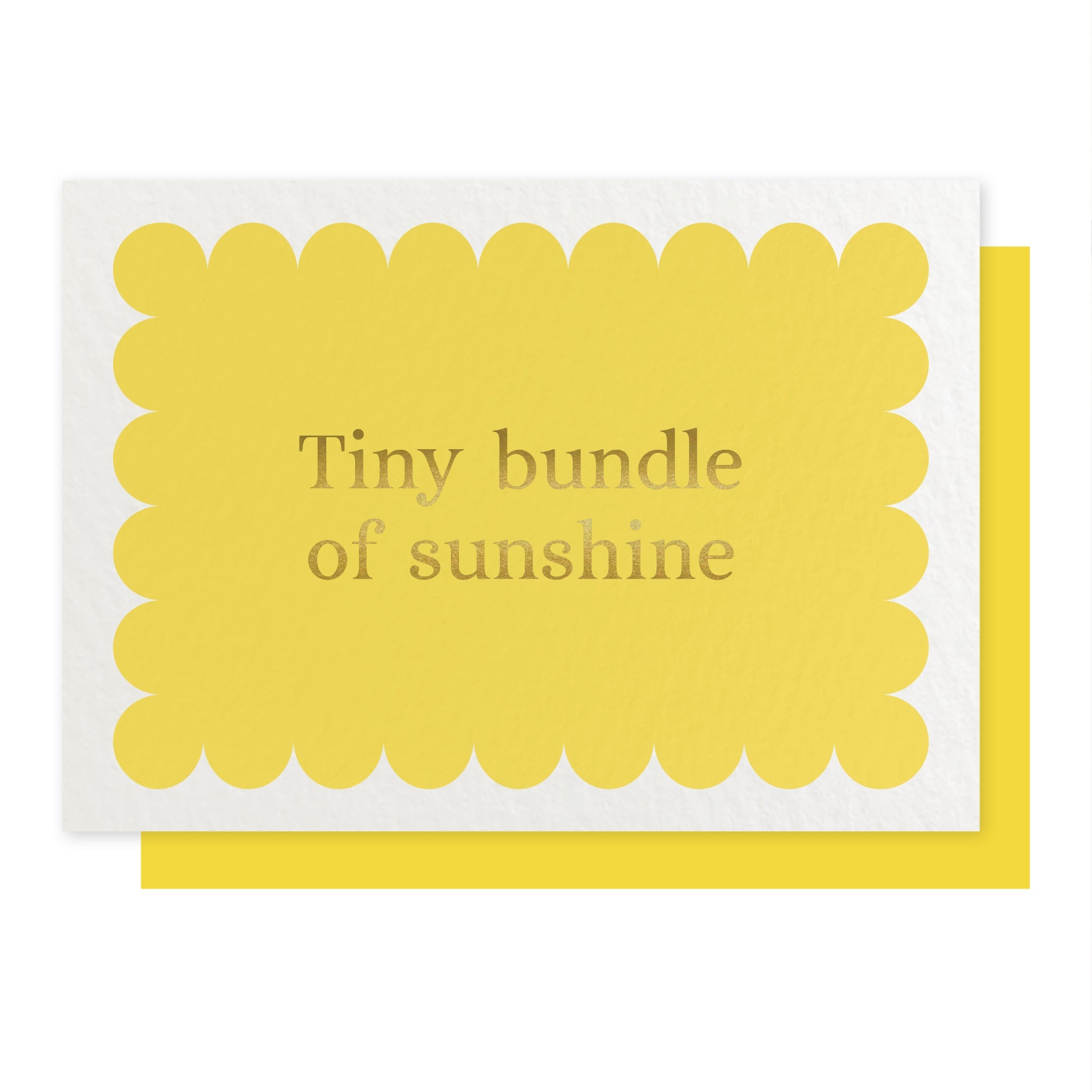 TINY BUNDLE OF SUNSHINE | CARD BY LUCKY INK - OTHERLETTERS