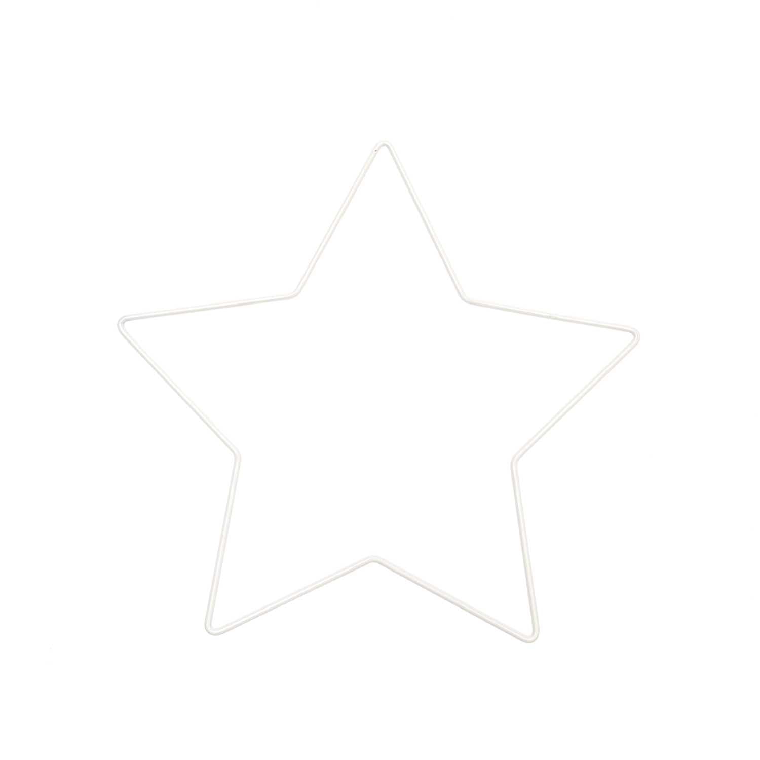 WHITE METAL STAR | MEDIUM - OTHERLETTERS
