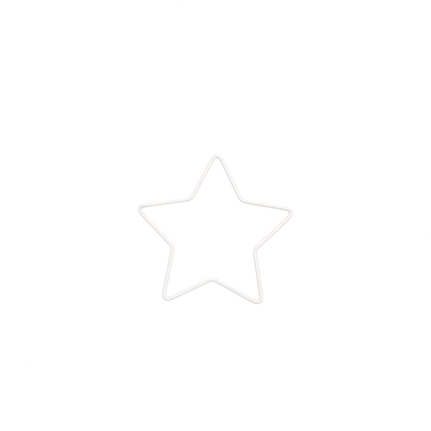 WHITE METAL STAR | SMALL - OTHERLETTERS