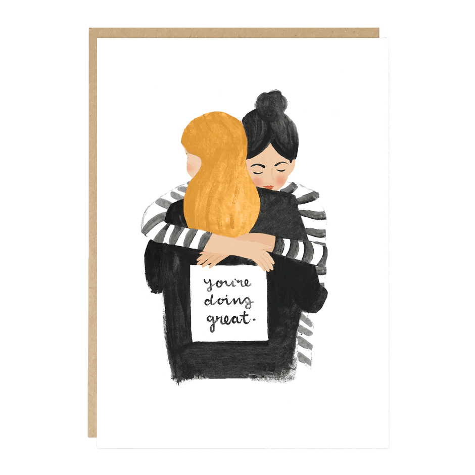 YOU'RE DOING GREAT | CARD BY JADE FISHER - OTHERLETTERS