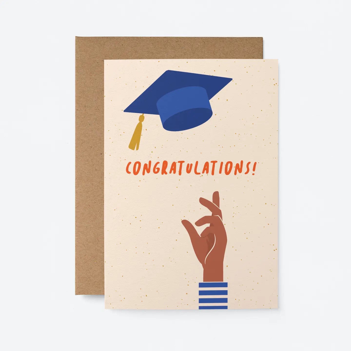 CONGRATULATIONS! (BLUE HAT) | CARD BY GRAPHIC FACTORY - OTHERLETTERS