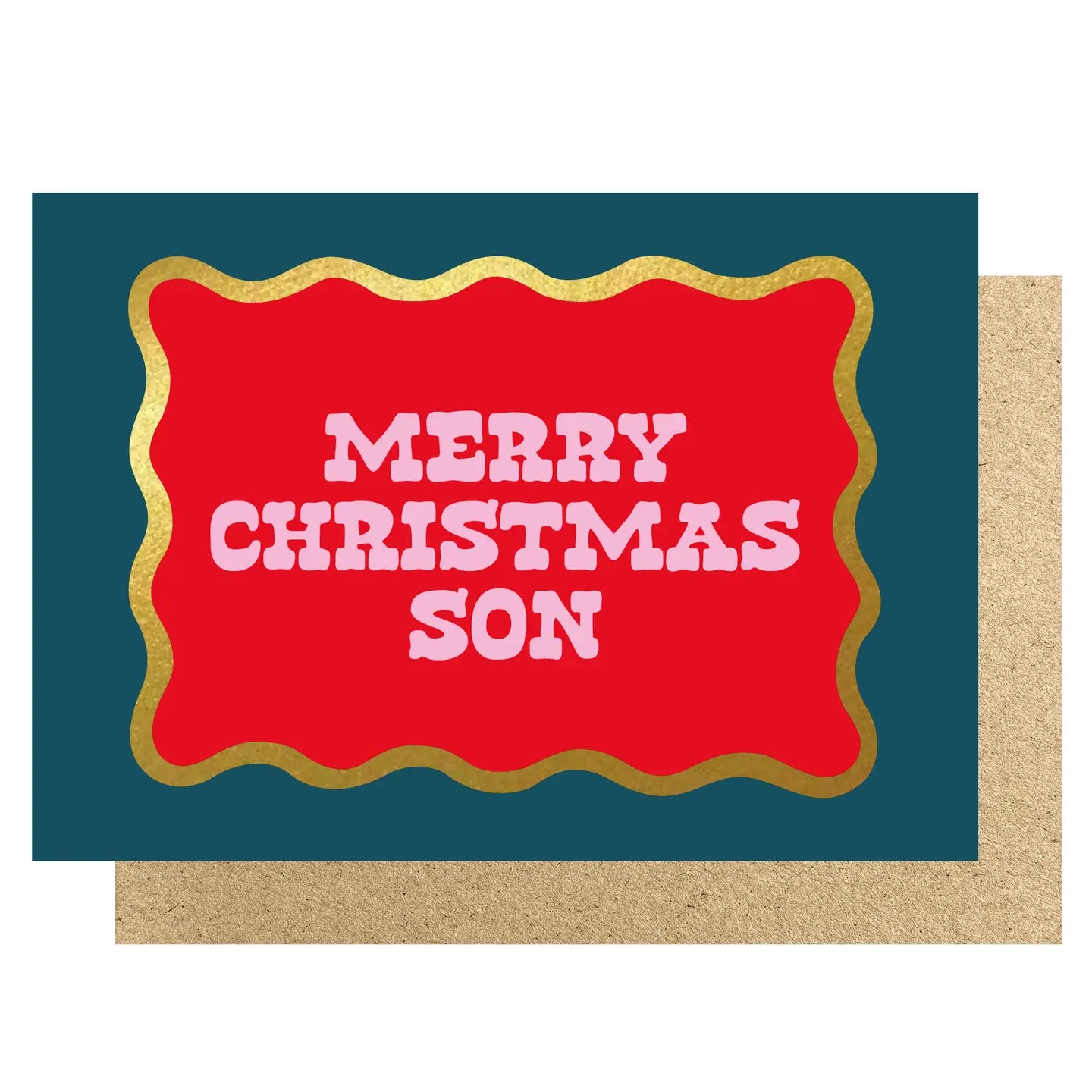 MERRY CHRISTMAS SON | CARD BY LUCKY INK - OTHERLETTERS