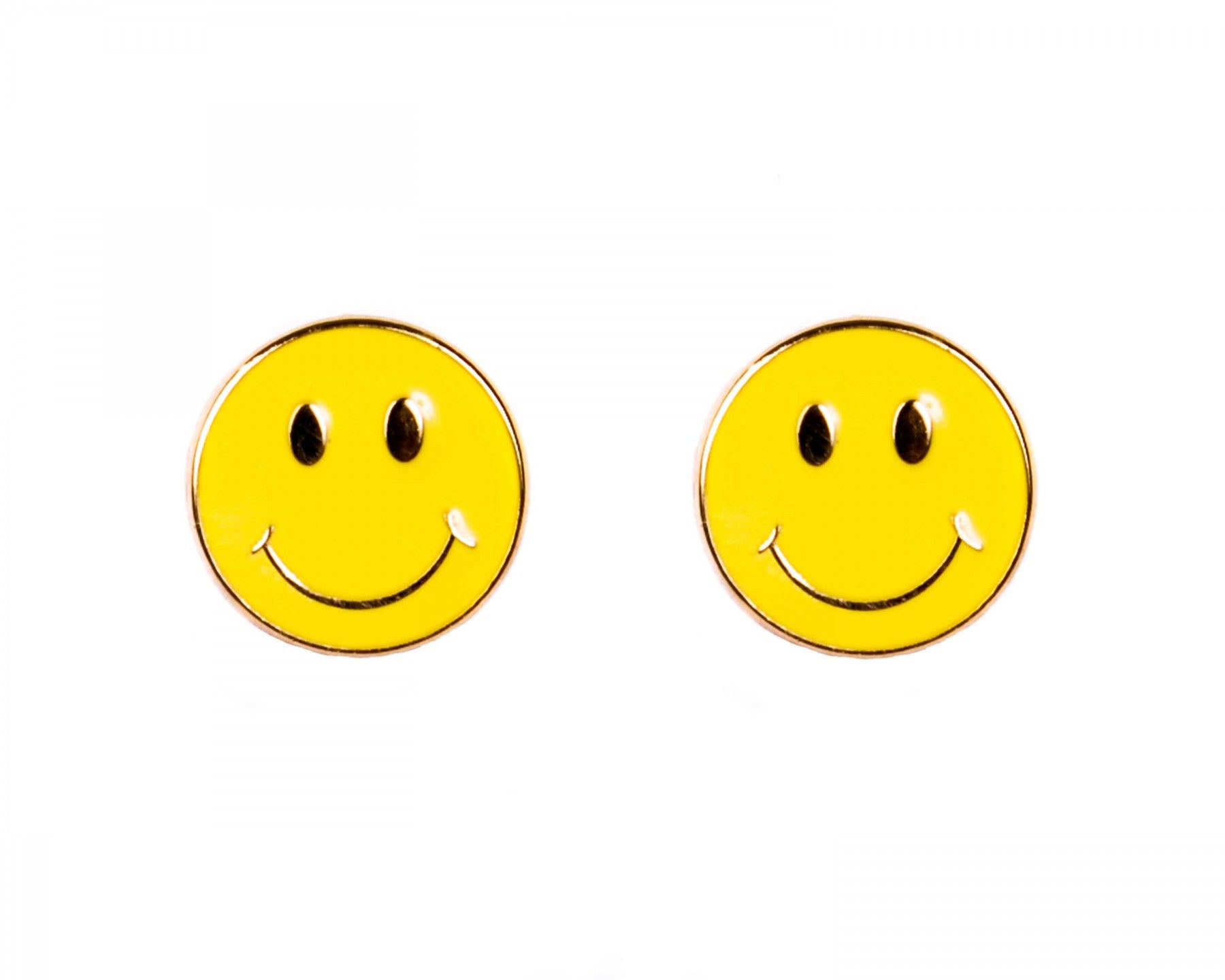 SMILEY FACE EARRINGS - OTHERLETTERS
