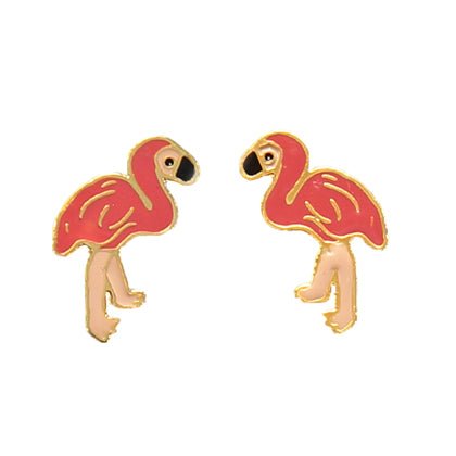 FLAMINGO EARRINGS - OTHERLETTERS