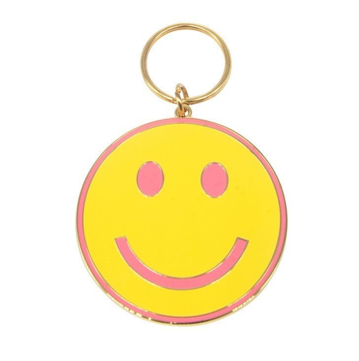 SMILEY FACE KEYRING - OTHERLETTERS