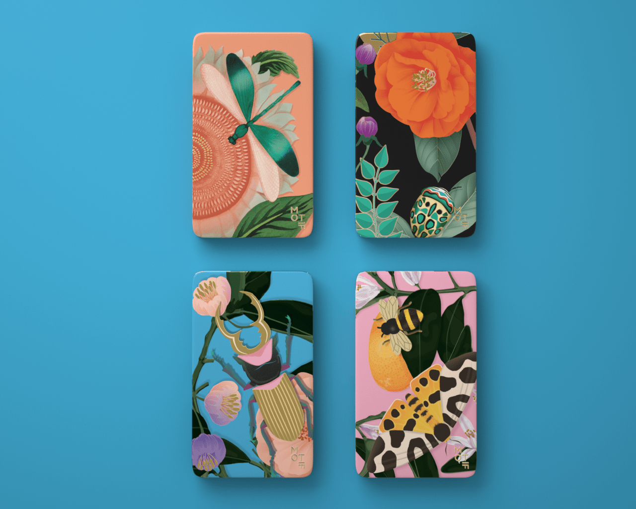 1 TIN MOTIF MINTS | BUGS & BLOOMS | ASSORTED PRINTS - OTHERLETTERS