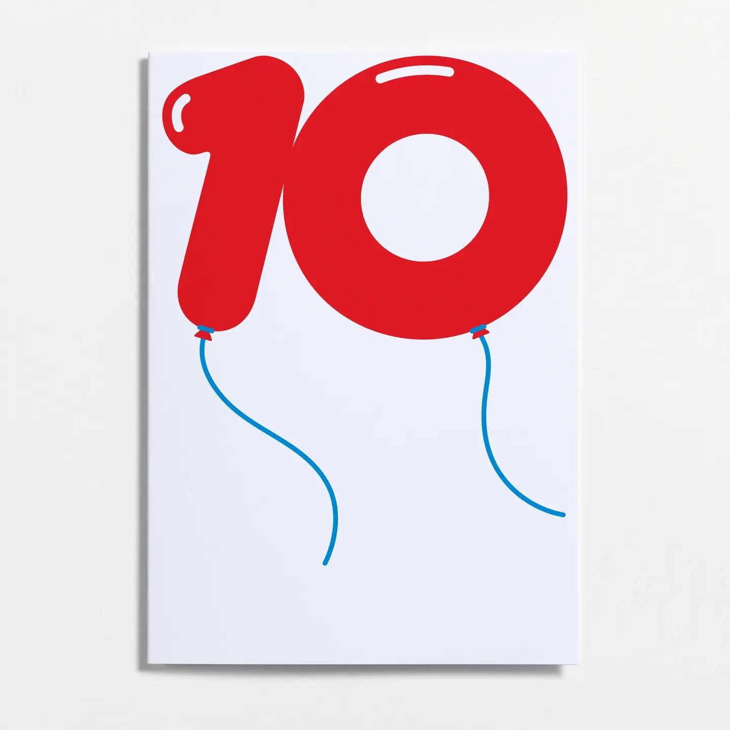 10 BALLOONS | CARD BY CRISPIN FINN - OTHERLETTERS