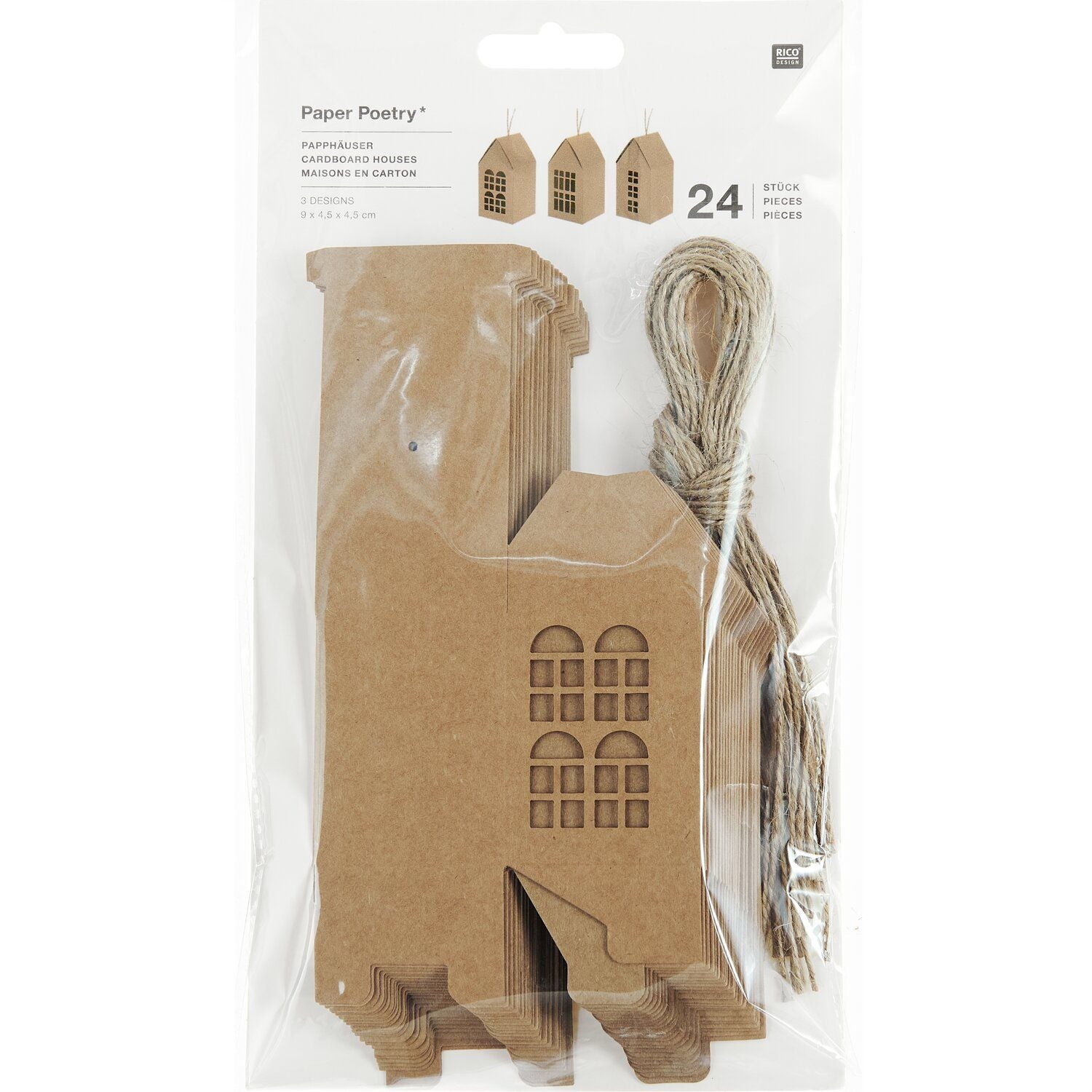CARDBOARD HOUSES ADVENT CALENDAR - OTHERLETTERS