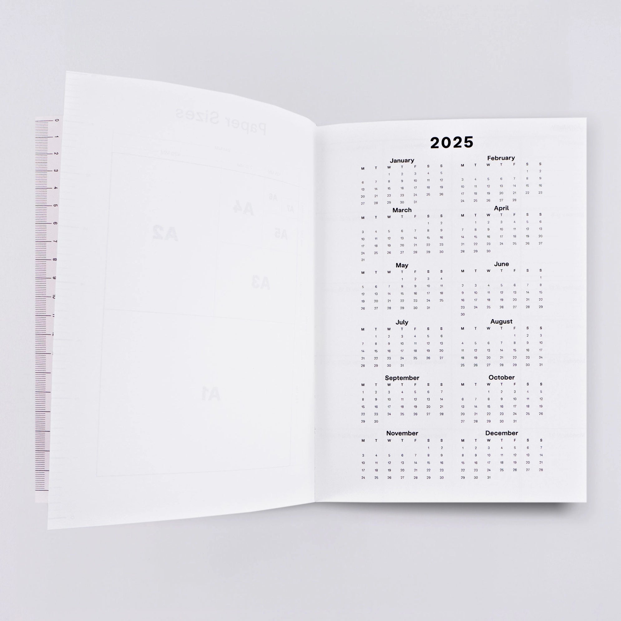 GINGER 2025 DATED WEEKLY PLANNER BOOK