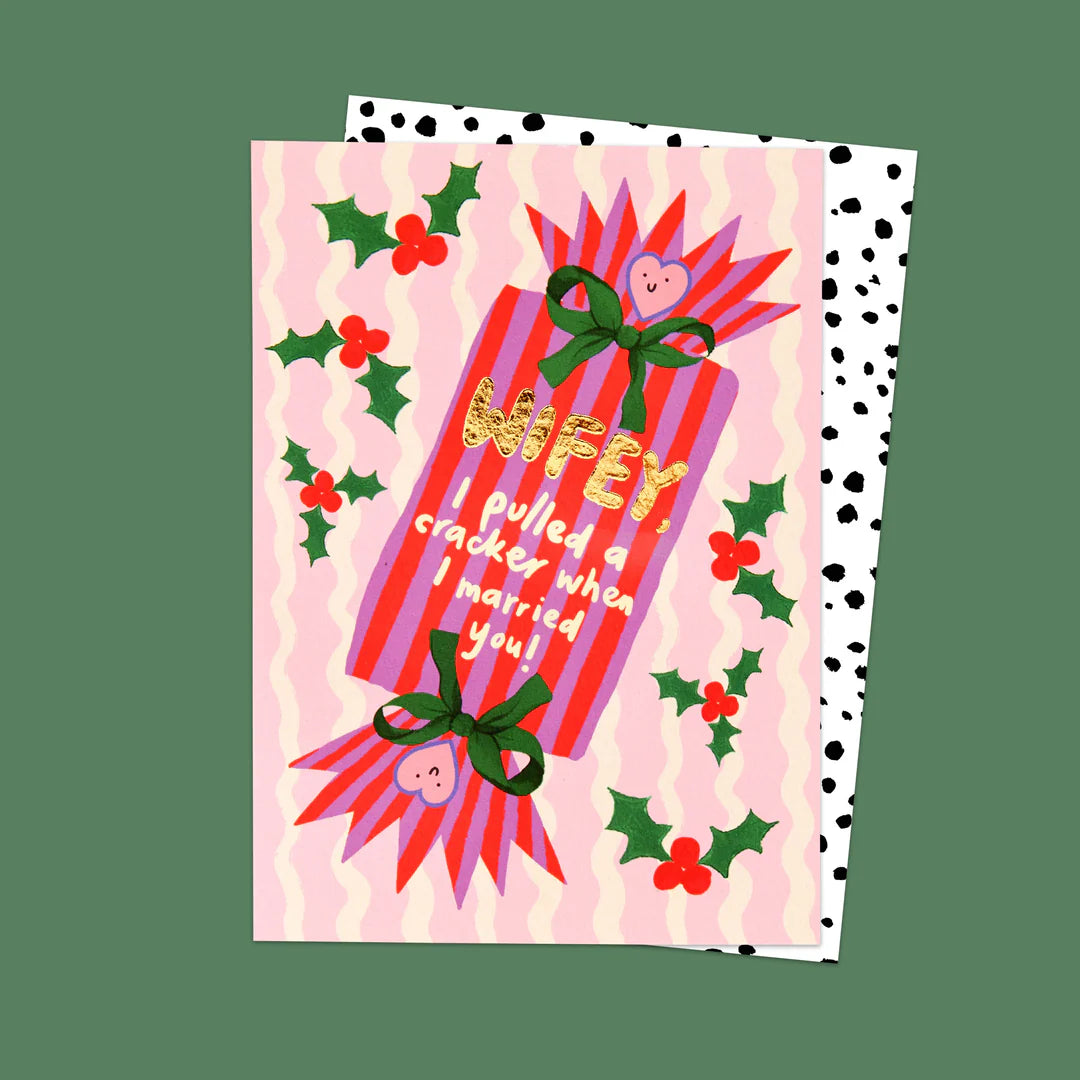 WIFEY CRACKER | CARD BY ELEANOR BOWMER