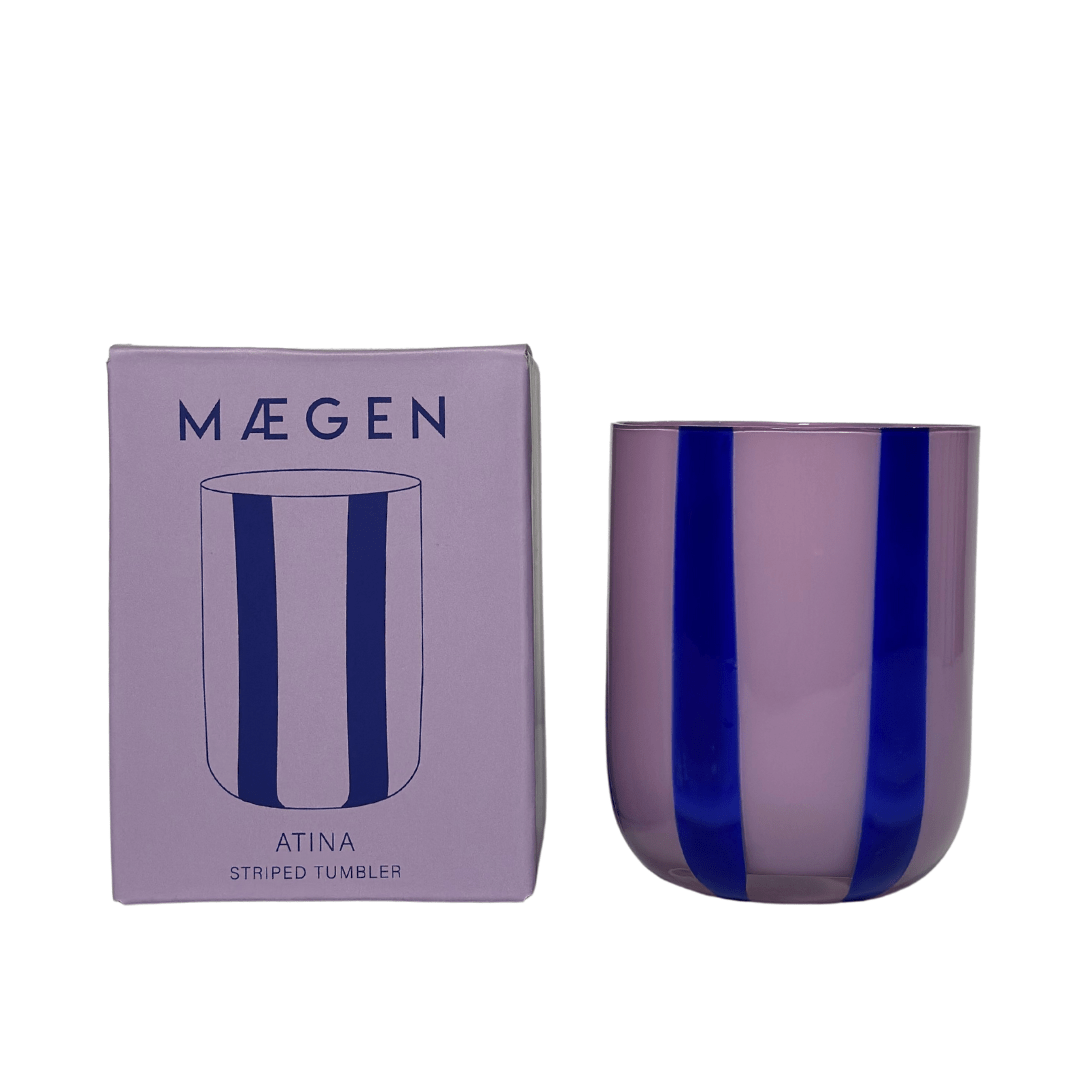 NAVY/ LILAC TUMBLER - OTHERLETTERS
