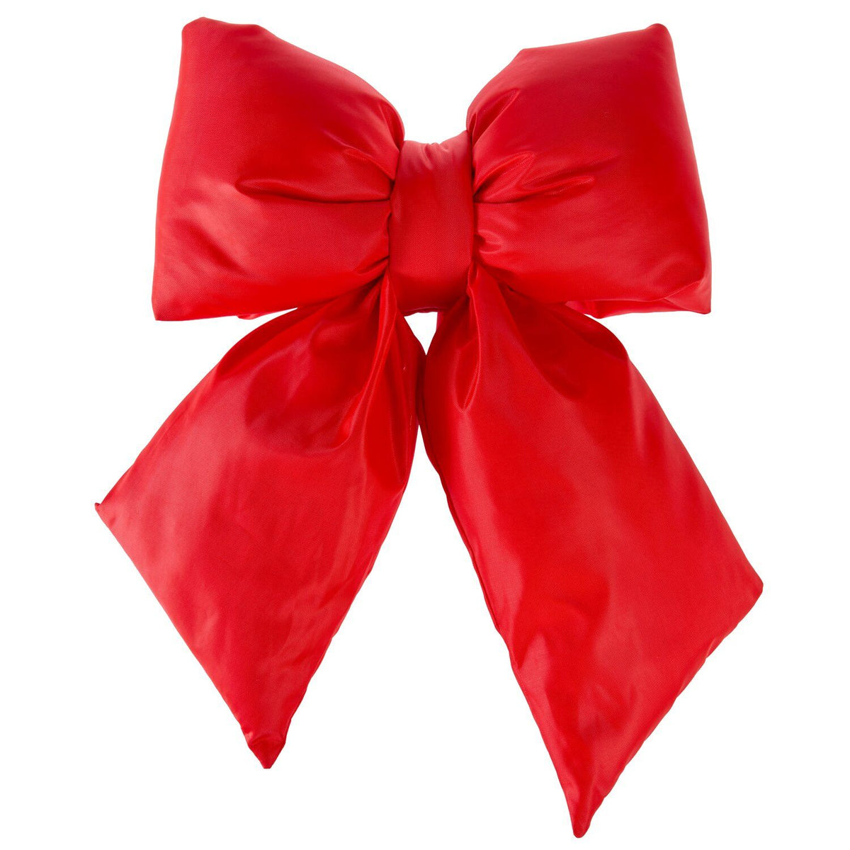 MATTE RED PUFFY BOW | EXTRA LARGE