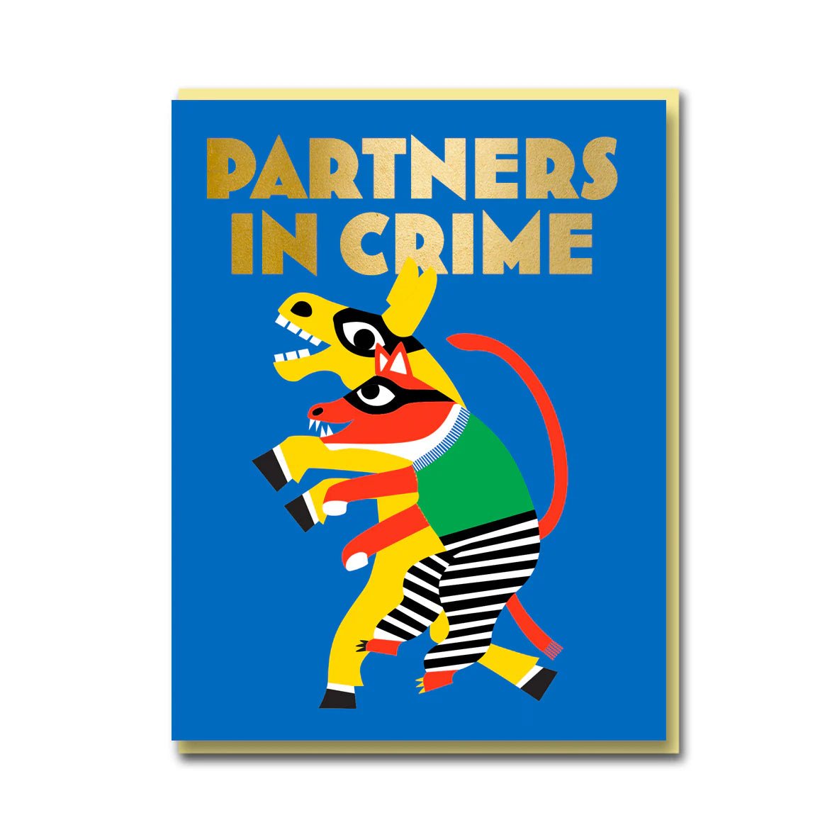 PARTNERS IN CRIME | CARD BY 1973 - OTHERLETTERS