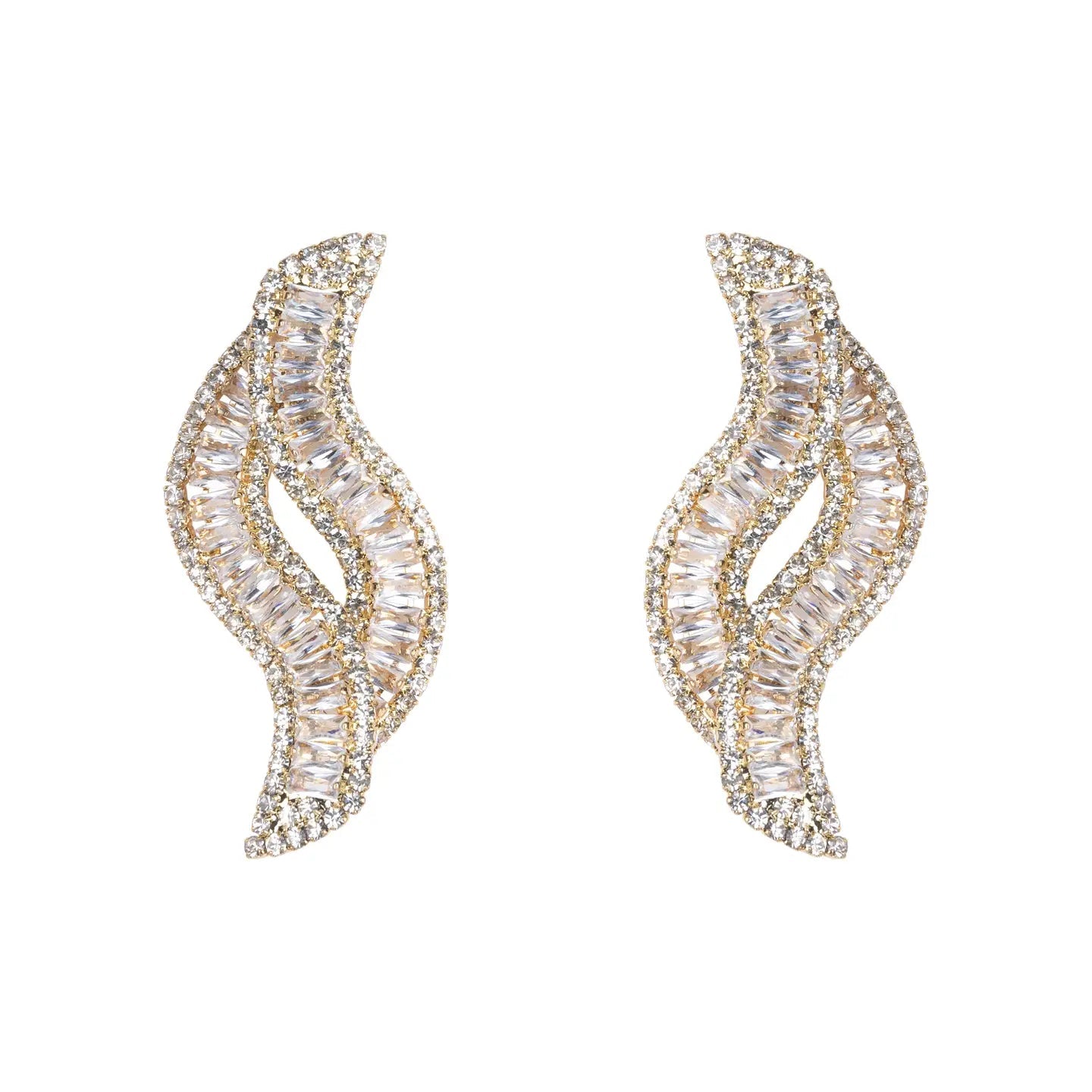 TRIBECA EARRINGS GOLD - OTHERLETTERS