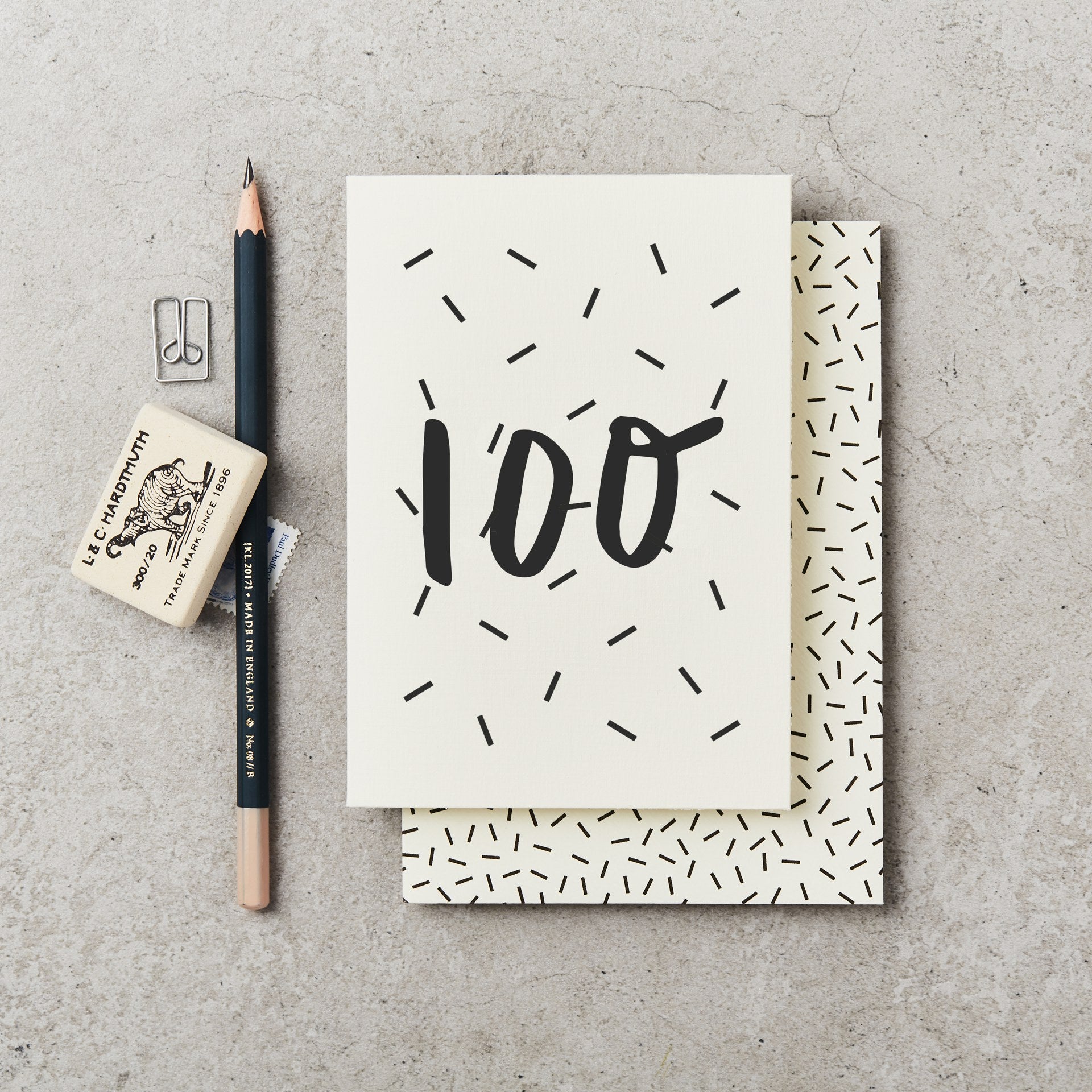 100 | CARD BY KATIE LEAMON