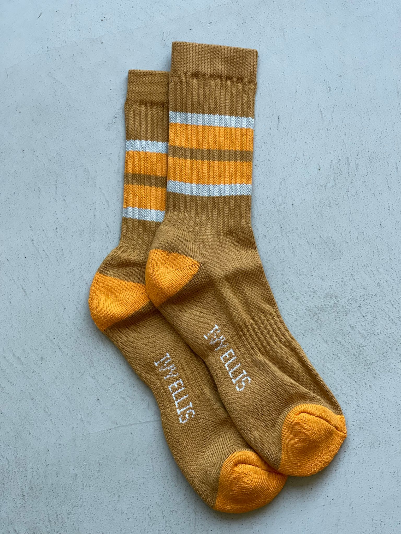 STANLEY PUCK CREW CALF MENS SOCKS BY IVY ELLIS