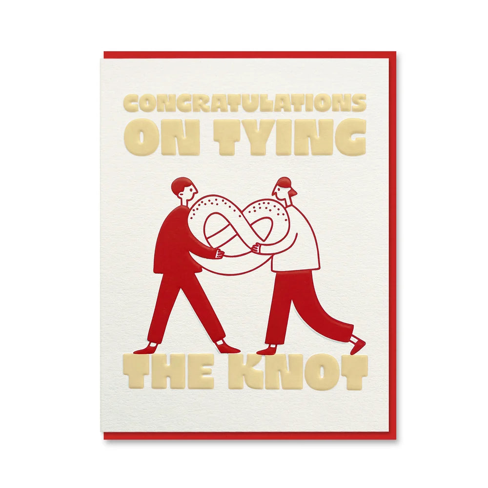 CONGRATULATIONS ON TYING THE KNOT | CARD BY 1973