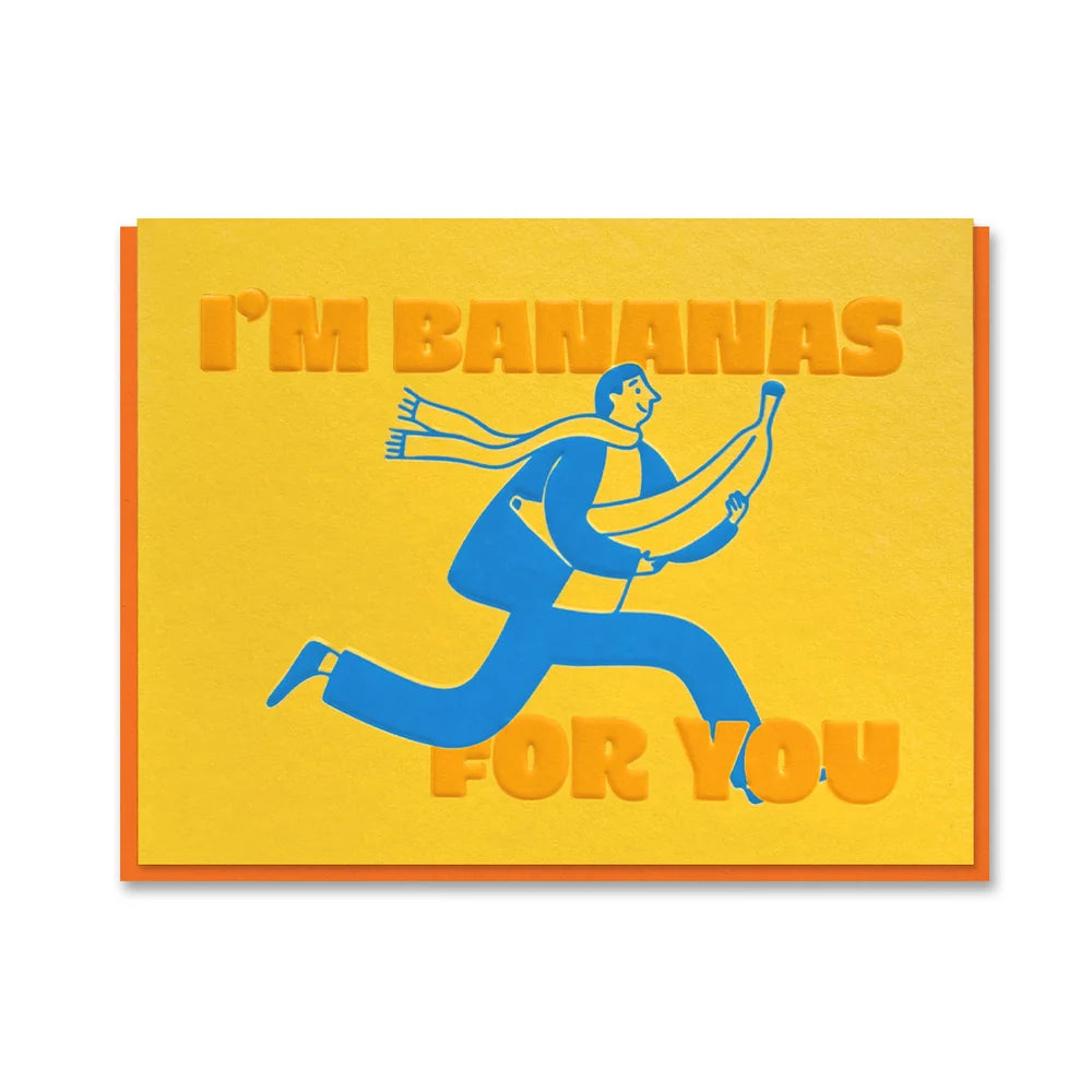I'M BANANAS ABOUT YOU | CARD BY 1973