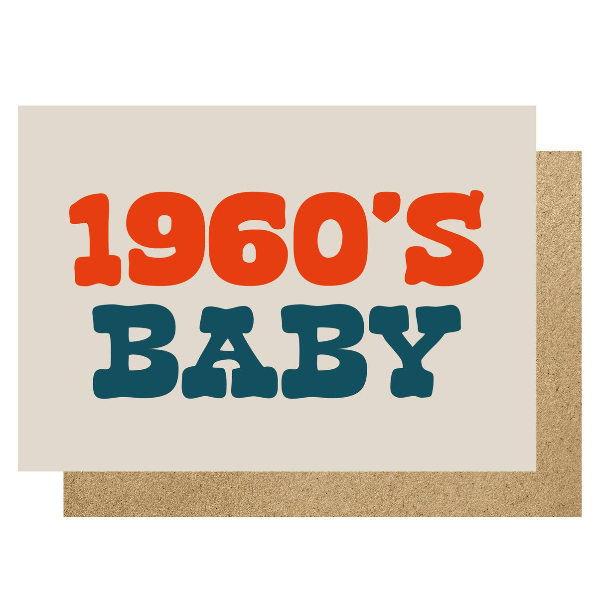 1960'S BABY | CARD BY LUCKY INK