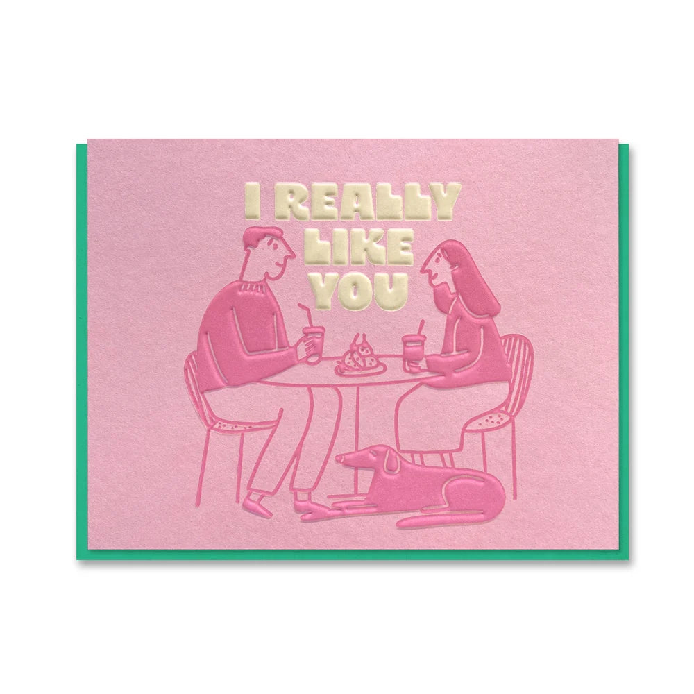 I REALLY LIKE YOU | CARD BY 1973