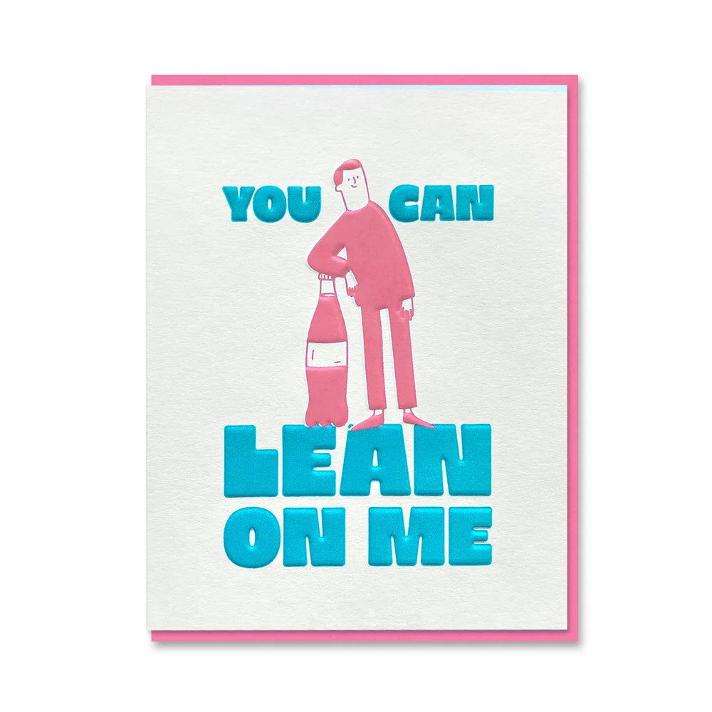 YOU CAN LEAN ON ME | CARD BY 1973