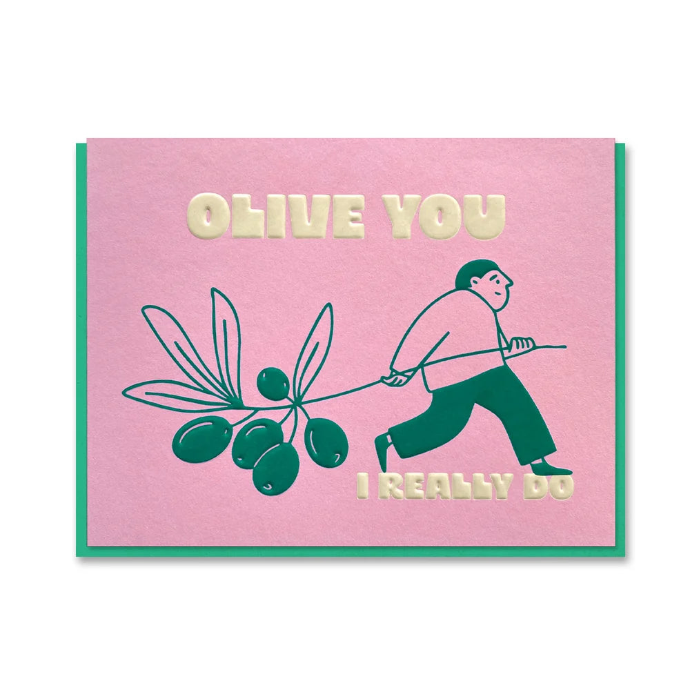 OLIVE YOU I REALLY DO | CARD BY 1973