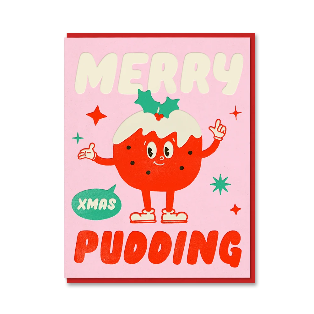 MERRY PUDDING | CARD BY 1973