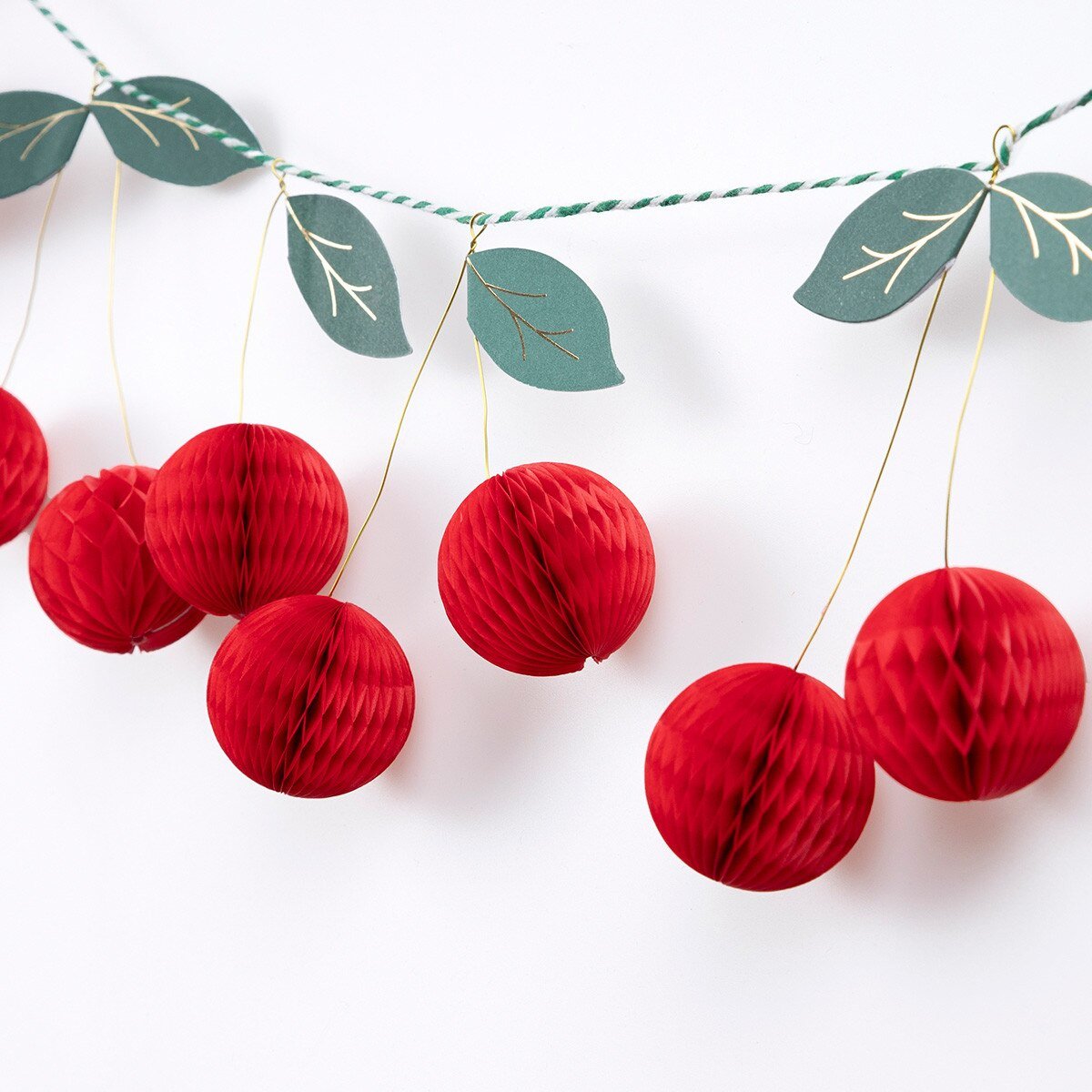 CHERRY HONEYCOMB GARLAND - OTHERLETTERS